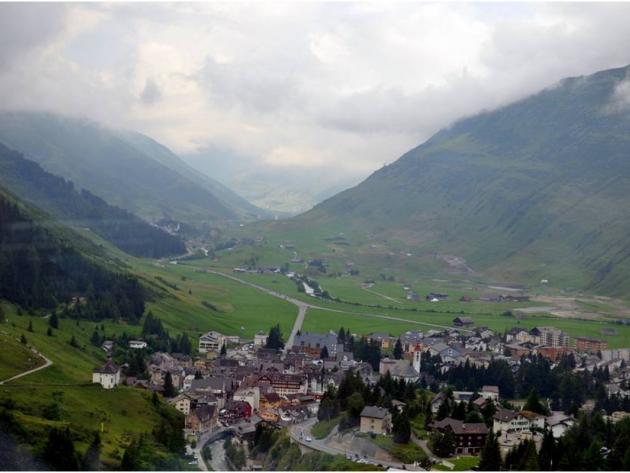 Andermatt valley